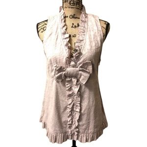 MARC BY MARC JACOBS Ruffle & Bow Tank 12